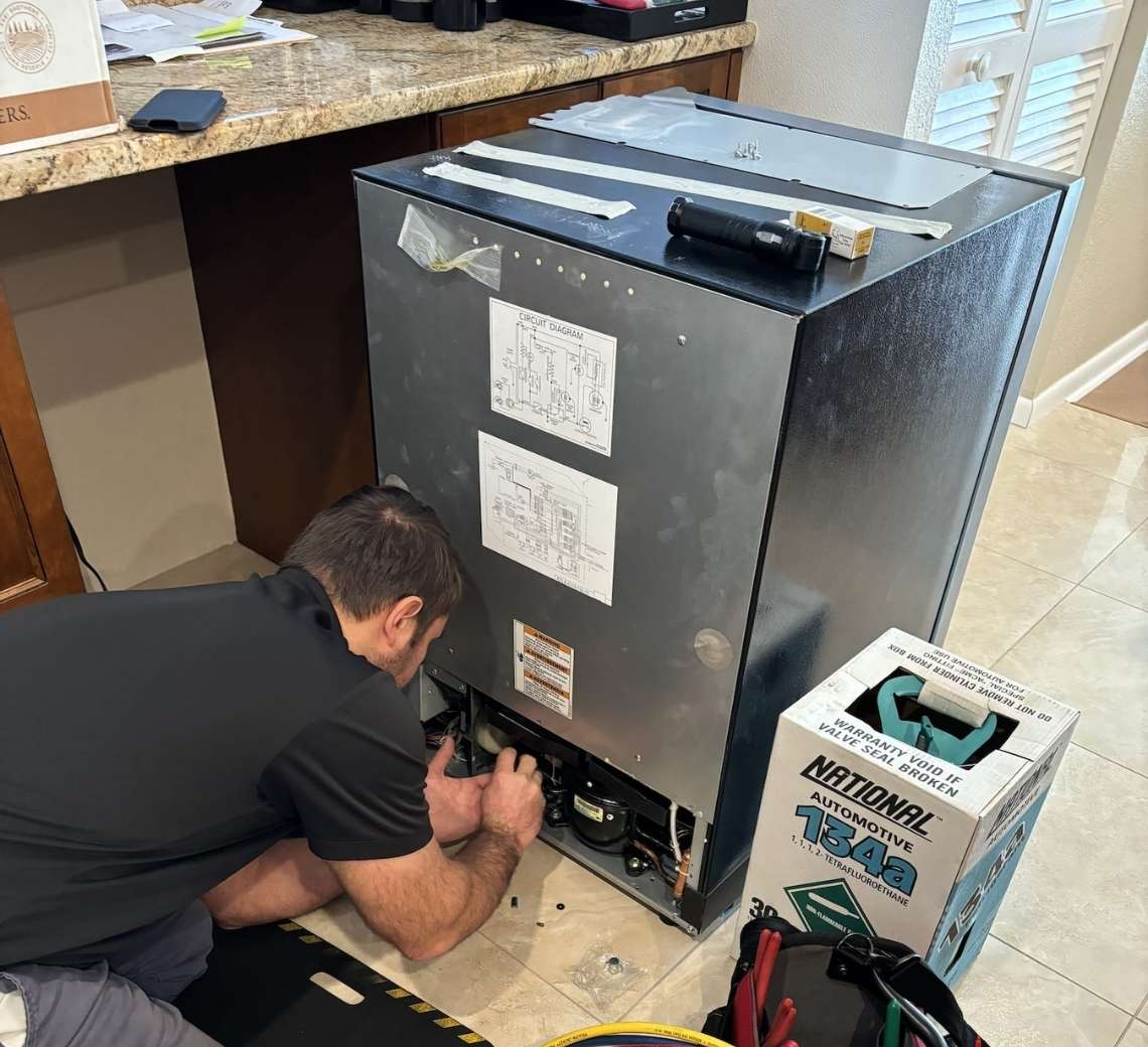 Undercounter Refrigerator Repair Dubai
